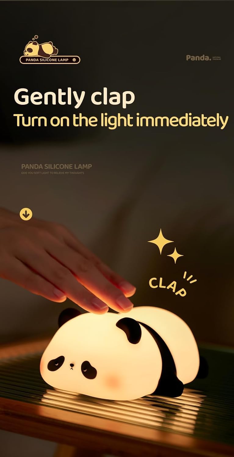 Panda-Glow Night Light