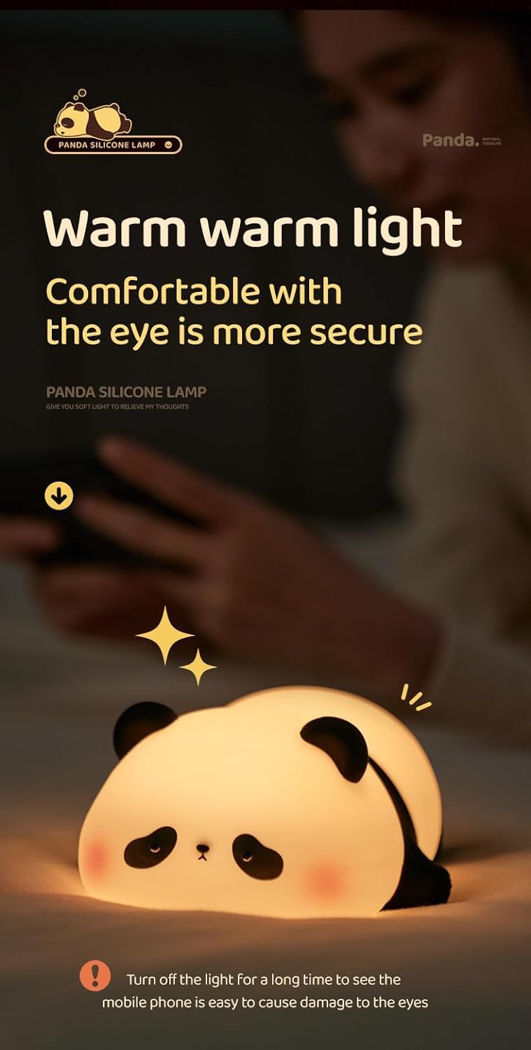 Panda-Glow Night Light