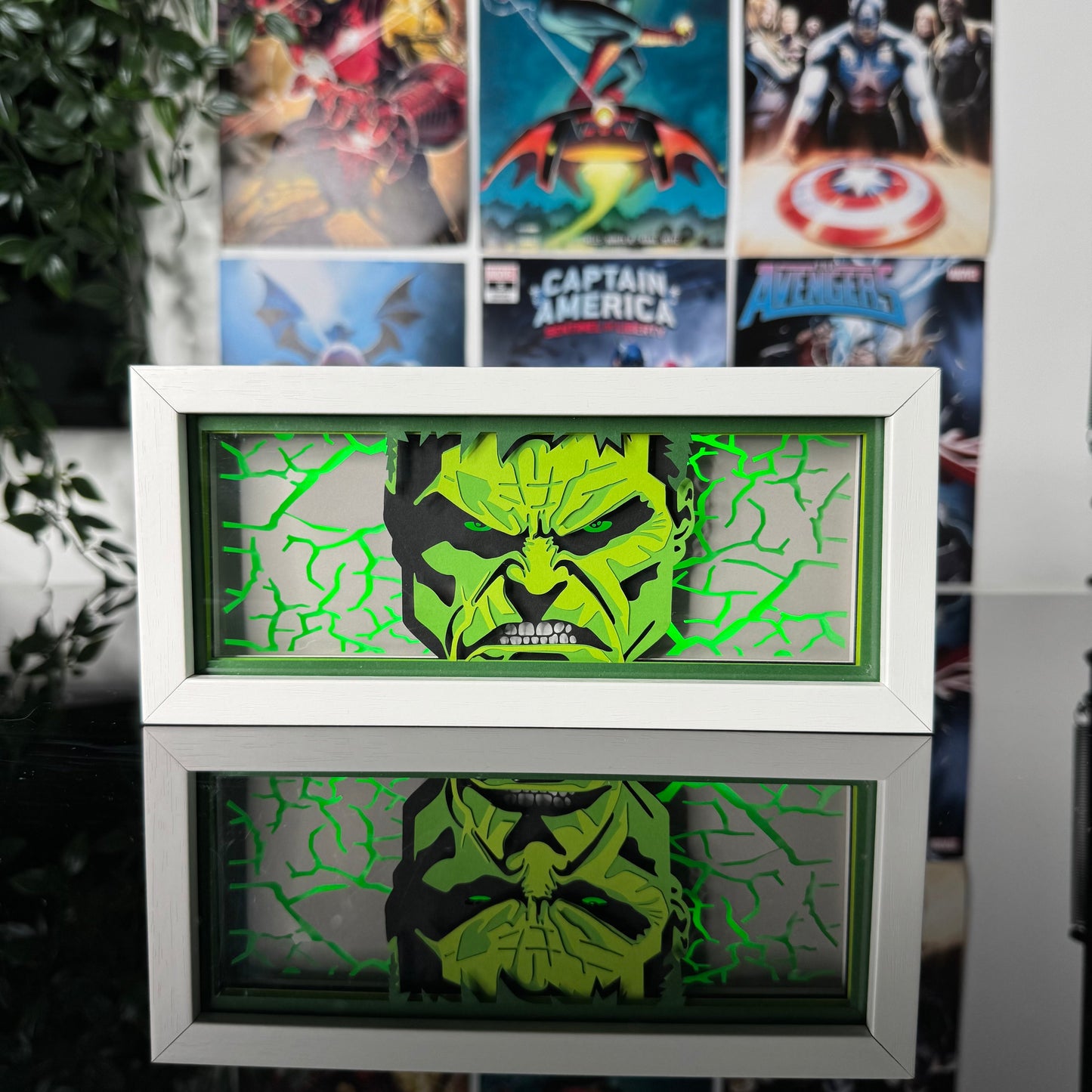 Glowing Hero Lightbox